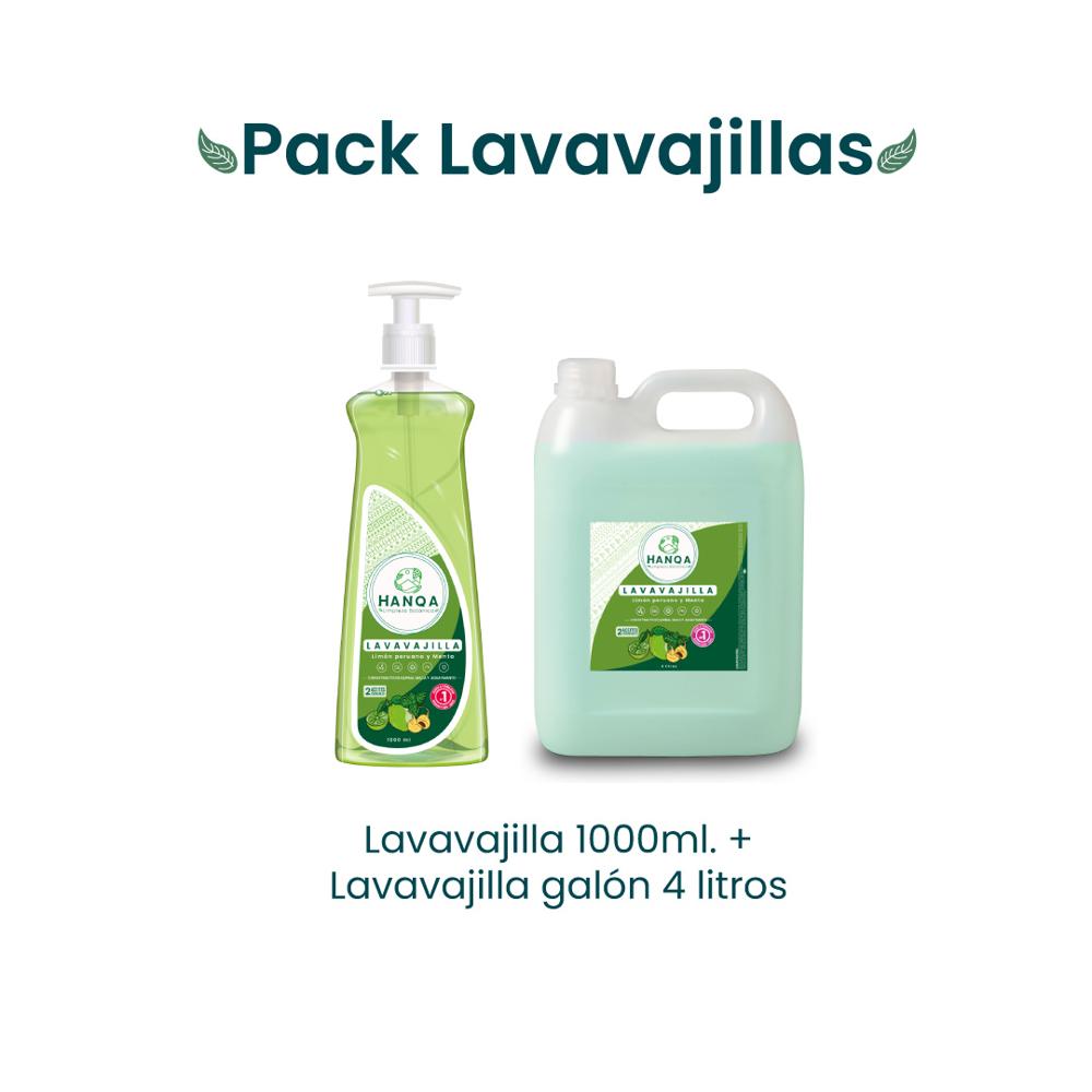 Pack Lavavajillas HANQA Limón Peruano y Menta
