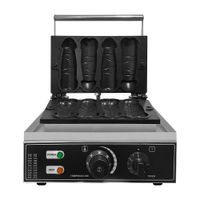 Maquina Waffles 3D Molde Especial Cocina Comercial