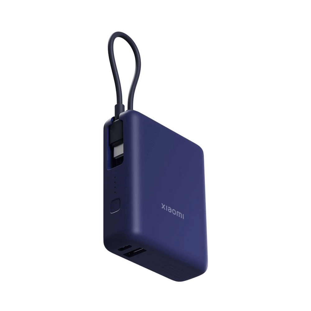 XIAOMI POWER BANK 33W 10000MAH AZUL CON CABLE INTEGRADO