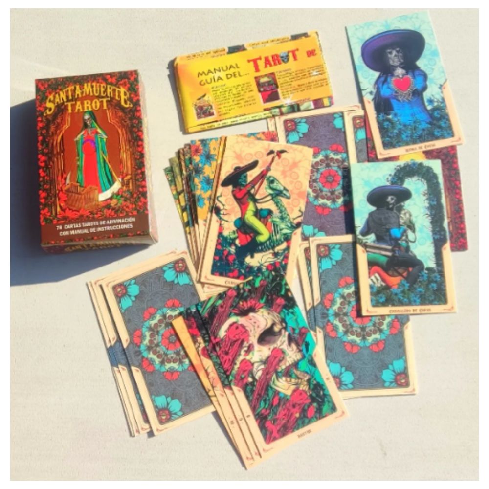 Cartas del TAROT para Principiantes la Santa Muerte