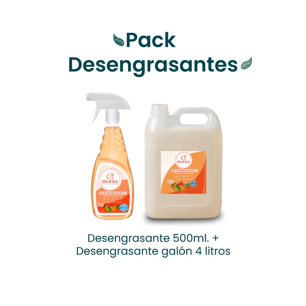 Pack Desengrasantes HANQA Naranja y Mandarina