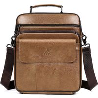 Morral De Cuero Vacuno Aldebarán 6171 Marrón Laptop 13.3 - A4
