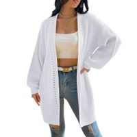 Chompa Mujer Hilo Abierto Mlarga Diva 359G-28 Color Blanco