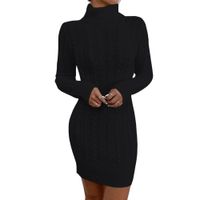 Vestido Mujer Mlarga Hilo 359G-30 Color Negro