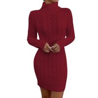 Vestido Mujer Mlarga Hilo 359G-30 Color Guinda