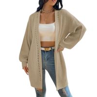 Chompa Mujer Hilo Abierto Mlarga Diva 359G-28 Color Beige