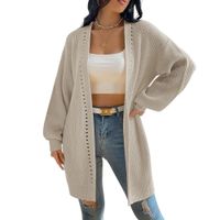 Chompa Mujer Hilo Abierto Mlarga Diva 359G-28 Color Hueso