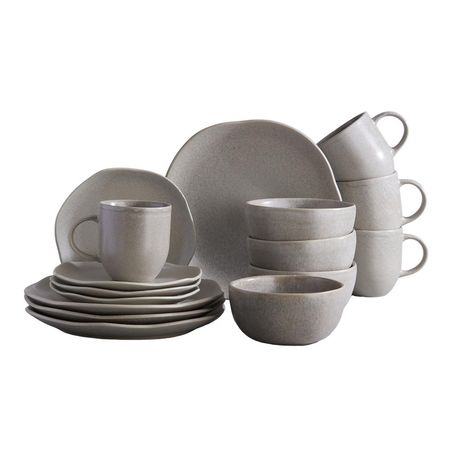 Juego de Vajilla Corona Concreto 16 piezas
