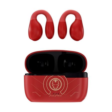 Auriculares Bluetooth Con Clip Marvel Rojo