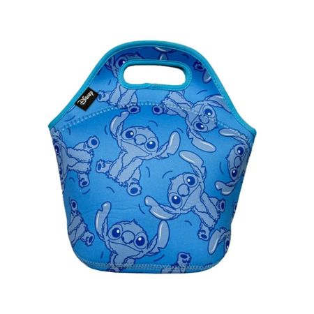 Lonchera Neopreno Stitch Azul
