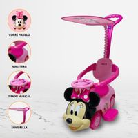 Correpasillos «Minnie Mouse» 2 En 1 Pink