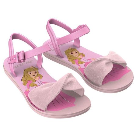 Sandalias Deluxe Princesa Aurora Rosado Niña Talla 25