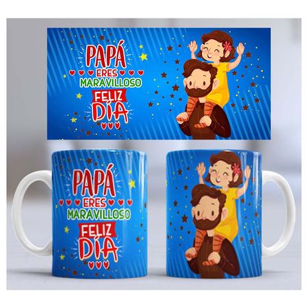 Taza de Loza 11oz Día Del Padre 33