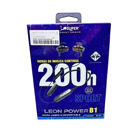 AUDIFONOS CUELLERA LEON POWER BT-B1