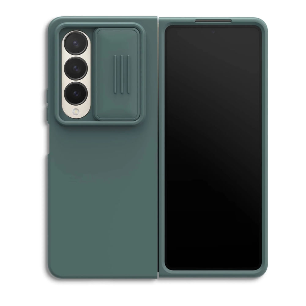 Case Nillkin Camshield Silky para Samsung Zfold 4 Verde