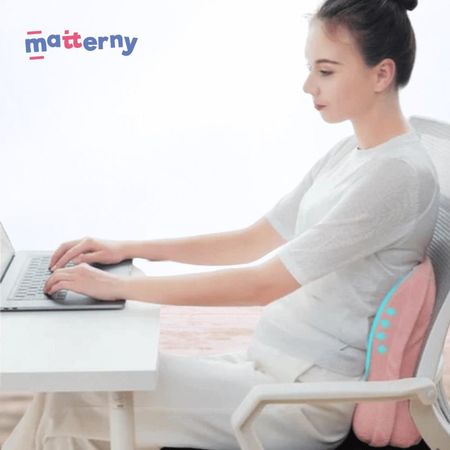 Cojín Ortopédico Viscoelástico MEMORY FOAM Fucsia