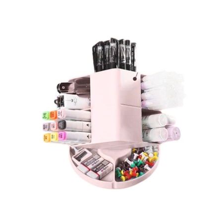 ORGANIZADOR GIRATORIO PREMIUN ROSADO