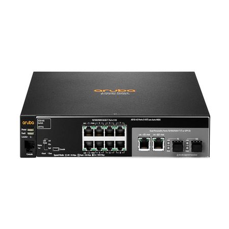 SWITCH HP ARUBA 2530-8G 8 PUERTOS GIGABIT - P/N: J9777A