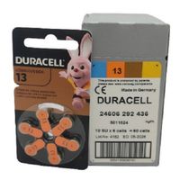 Blister de 06 Pilas Duracell para Audifonos Medicados # 13