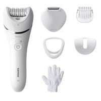 Depiladora en Humedo y Seco Philips BRE71500 Blanco