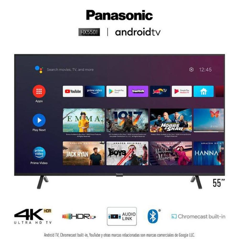 Televisor Panasonic 55 Led 4k Uhd Android Tv TC-55HX550P