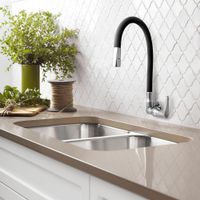 Llave de lavadero con pico flexible portofino vainsa