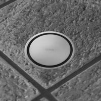 Sumidero 2"" decorativo redondo acero inox Vainsa