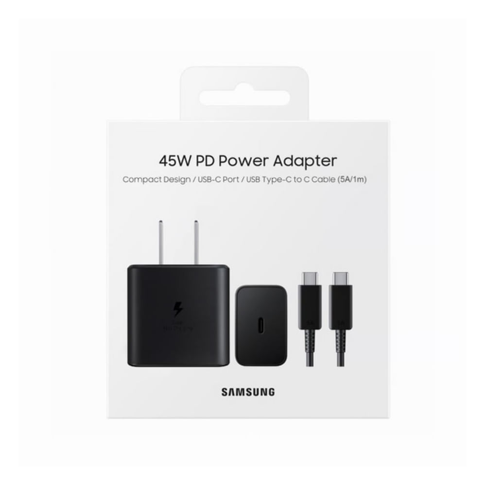 Cargador de pared Samsung de carga rápida USB-C (45W)