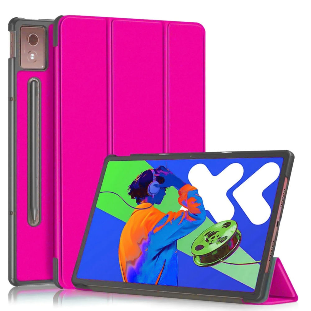 Funda Bookcover para Tablet LENOVO IDEA TAB PRO 12,7 Fucsia