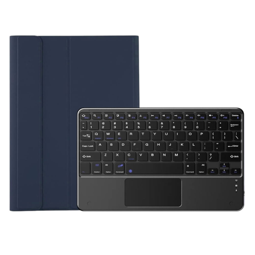 Funda con Teclado para IPAD PRO 11 2024 Azul