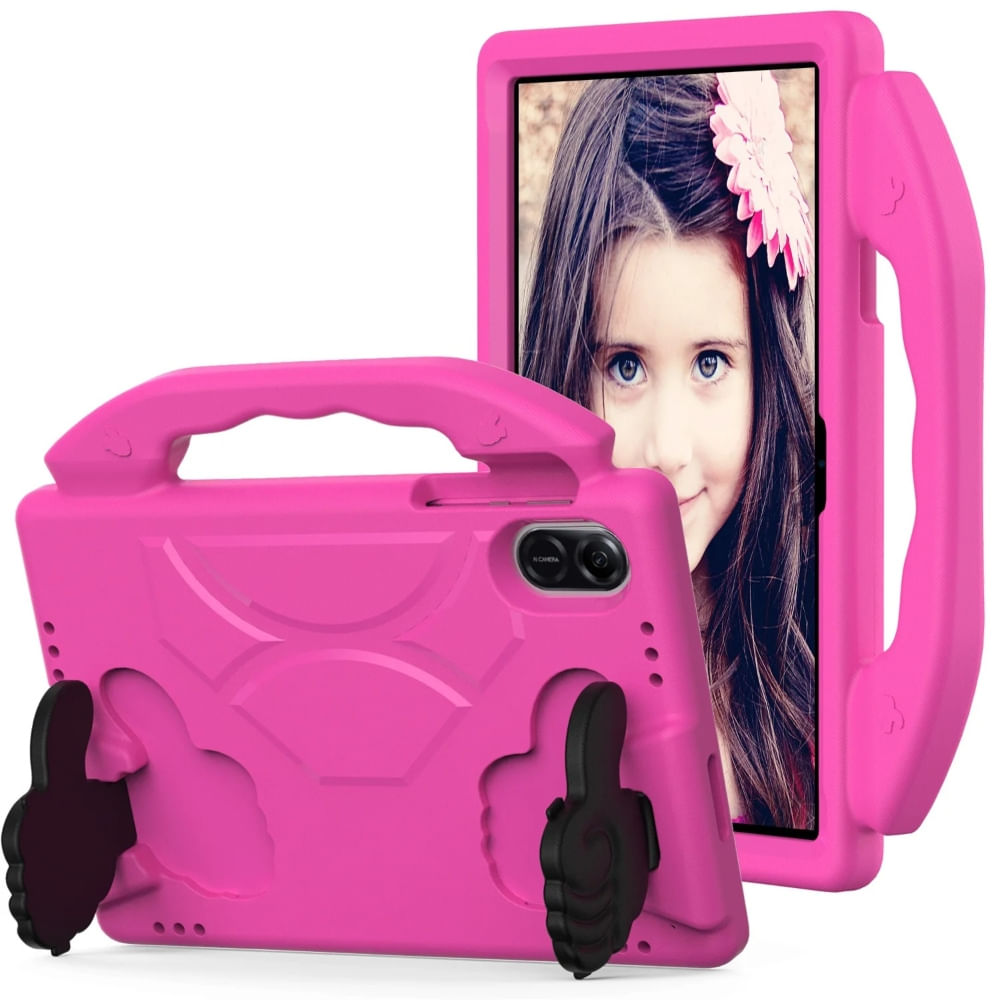 Funda de Goma con Diseño Like para Tablet Honor Pad X8A 11"" Fucsia