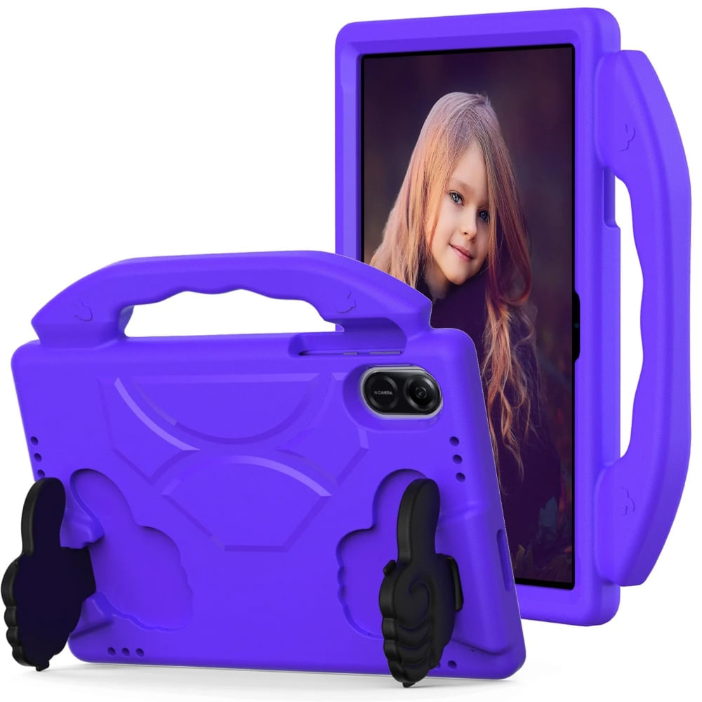 Funda de Goma con Diseño Like para Tablet Honor Pad X8A 11"" Morado