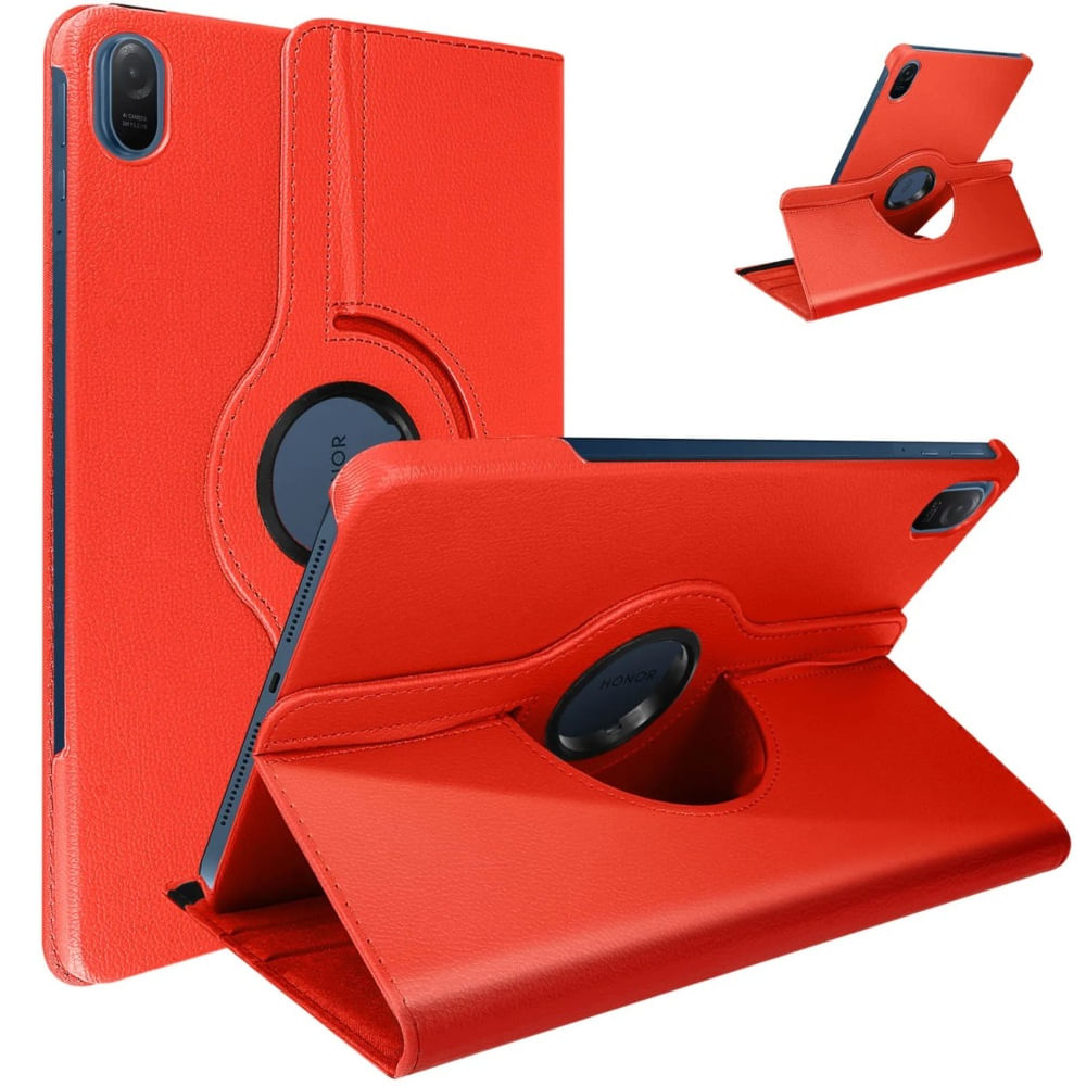 Funda Giratoria para Tablet Honor pad X9 11,5"" Rojo