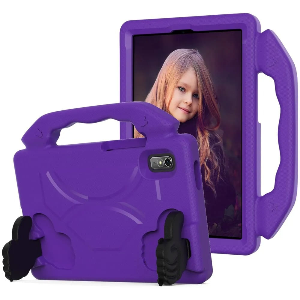 Funda de Goma con Diseño Like para Tablet Lenovo M10 5G Morado