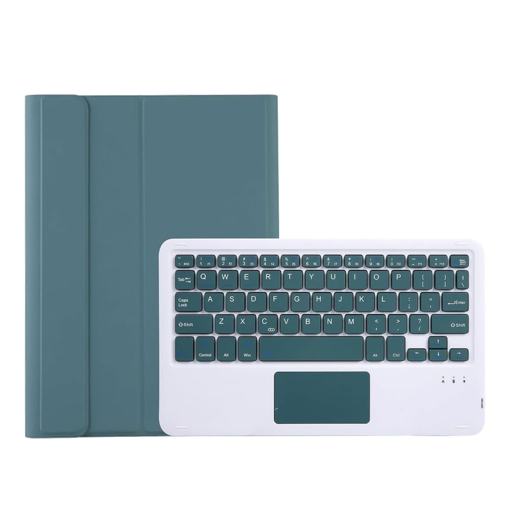 Funda con Teclado Bluetooth para Tablet Samsung Tab S9 Ultra 14.6"" Verde