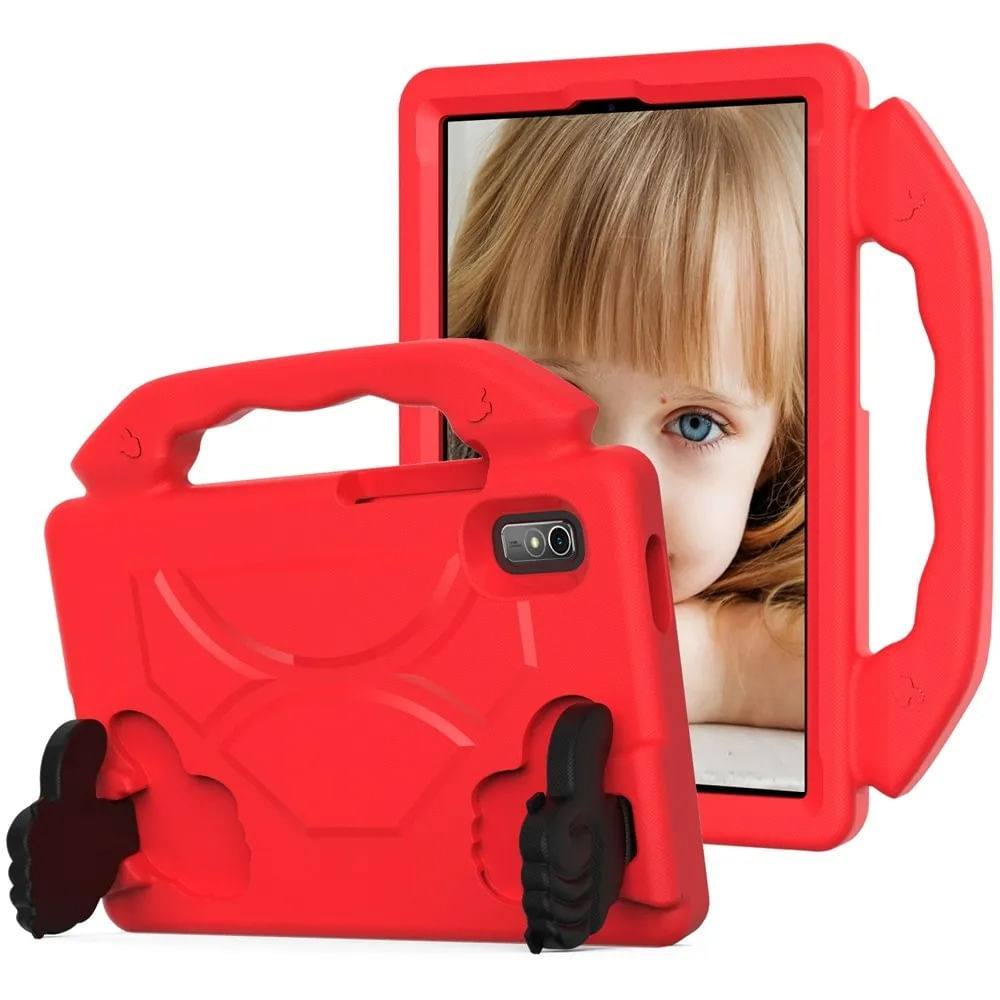 Funda de Goma con Diseño Like para Tablet Lenovo M10 5G Rojo