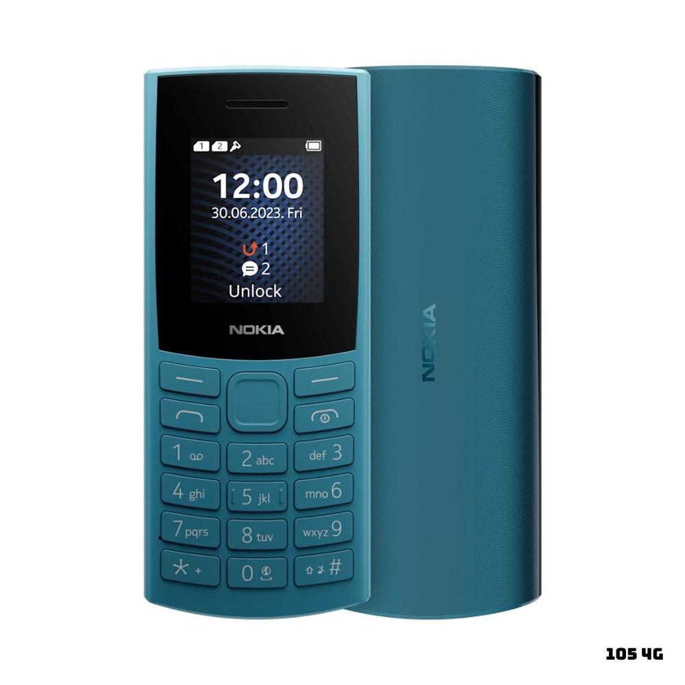CELULAR BASICO NOKIA 105 4G DUAL SIM AZUL