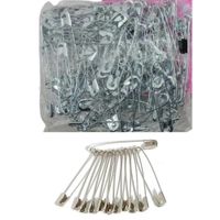 Imperdible Seguros Alfiler de Seguridad Nro 2  de largo 35mm Caja de 864 Piezas