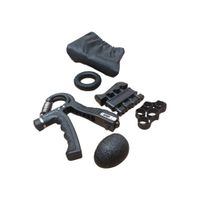 Hand Grip Kit Ejercitadores Mano Muñeca Antebrazo Negro
