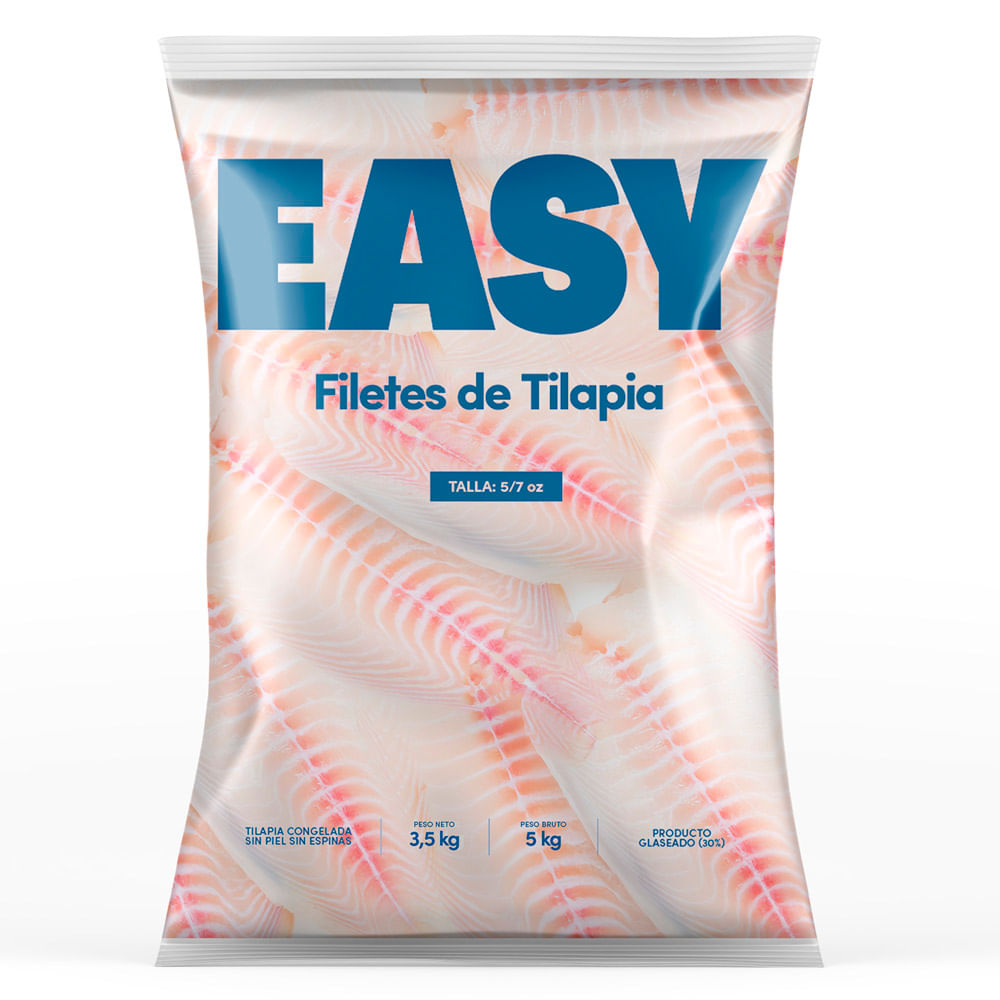 Filete Tilapia EASY 5/7 Bolsa 5Kg