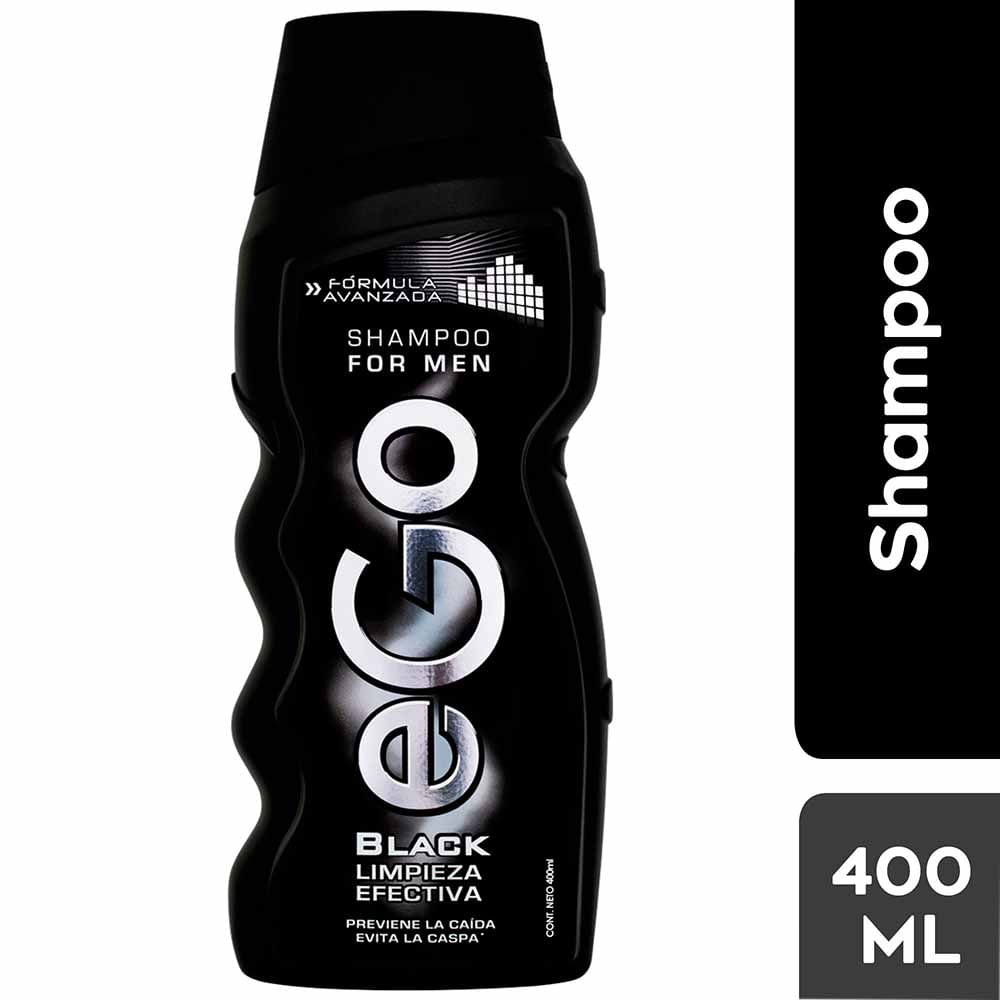 Shampoo Ego Men Black Frasco 400ml Plazavea Supermercado 7122