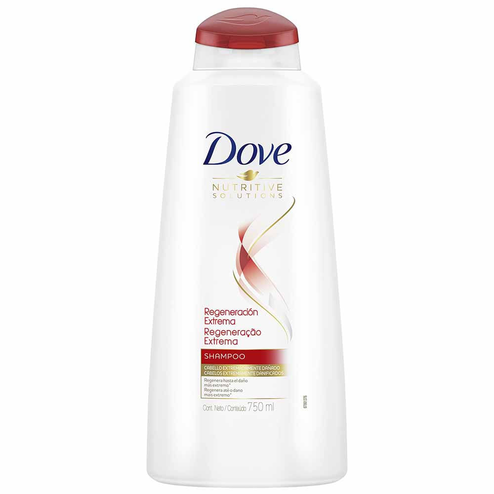 Shampoo DOVE Regeneración Extrema Frasco 750ml plazaVea Supermercado