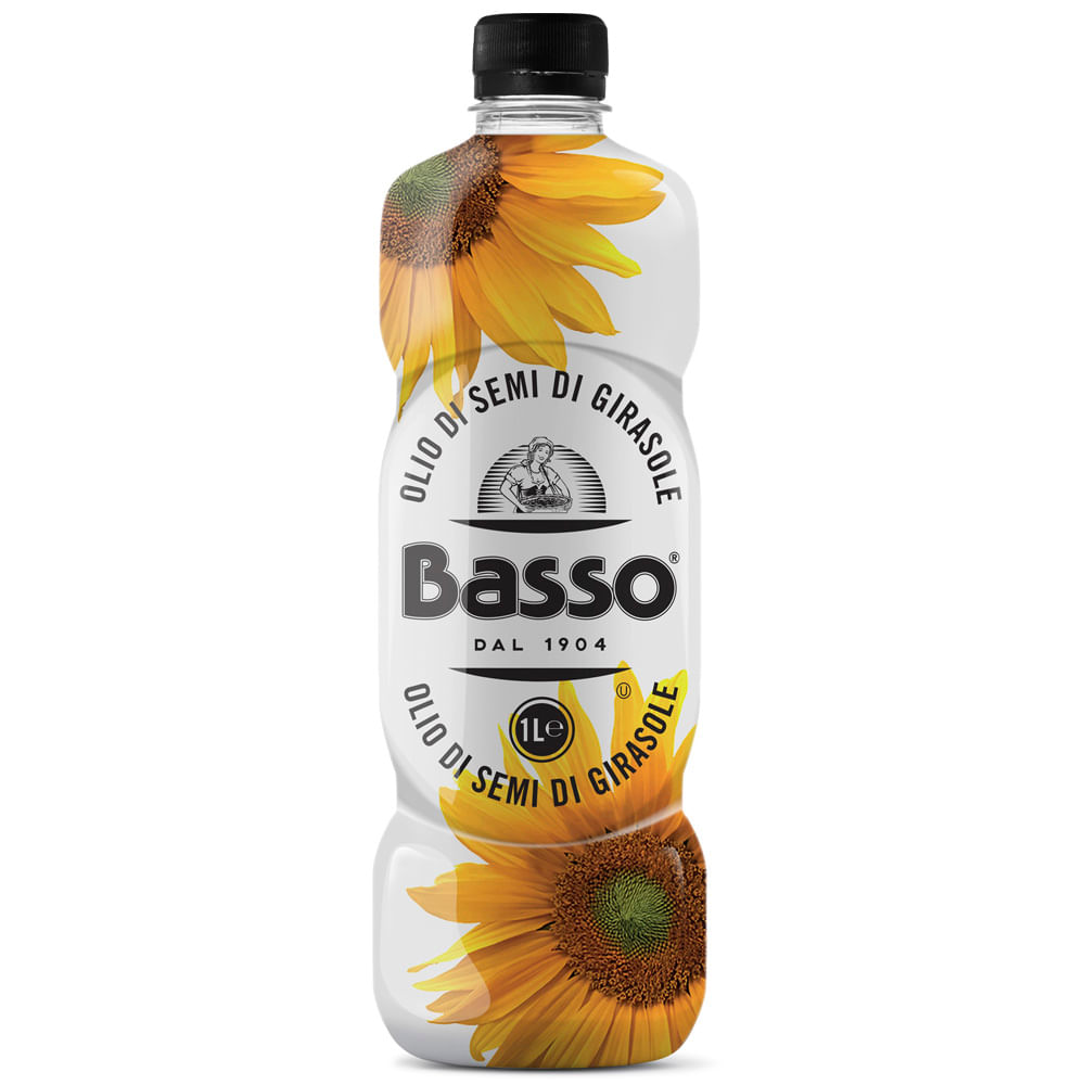 Aceite de Girasol BASSO Botella 1L