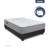 Cama DRIMER Pocket Novo 2 Plazas  + 2 Almohadas