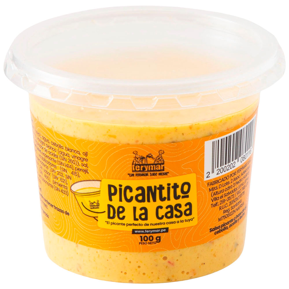 Picantito de la Casa FERYMAR Pote 100g