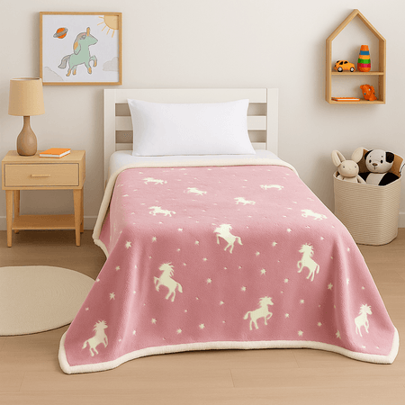 Edredón OI25 Glowdark Rosado 1.5 Plazas