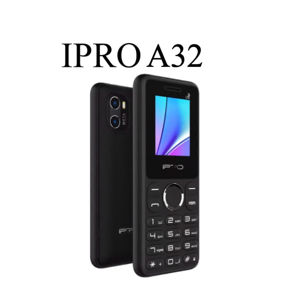 Celular Ipro A32  2G  Beteria 1000mAh,Radio FM Inalambrico
