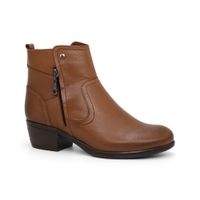 Botín Casual Cuero Mujer PAR&SS JA25Q1-BT181 TOFFE