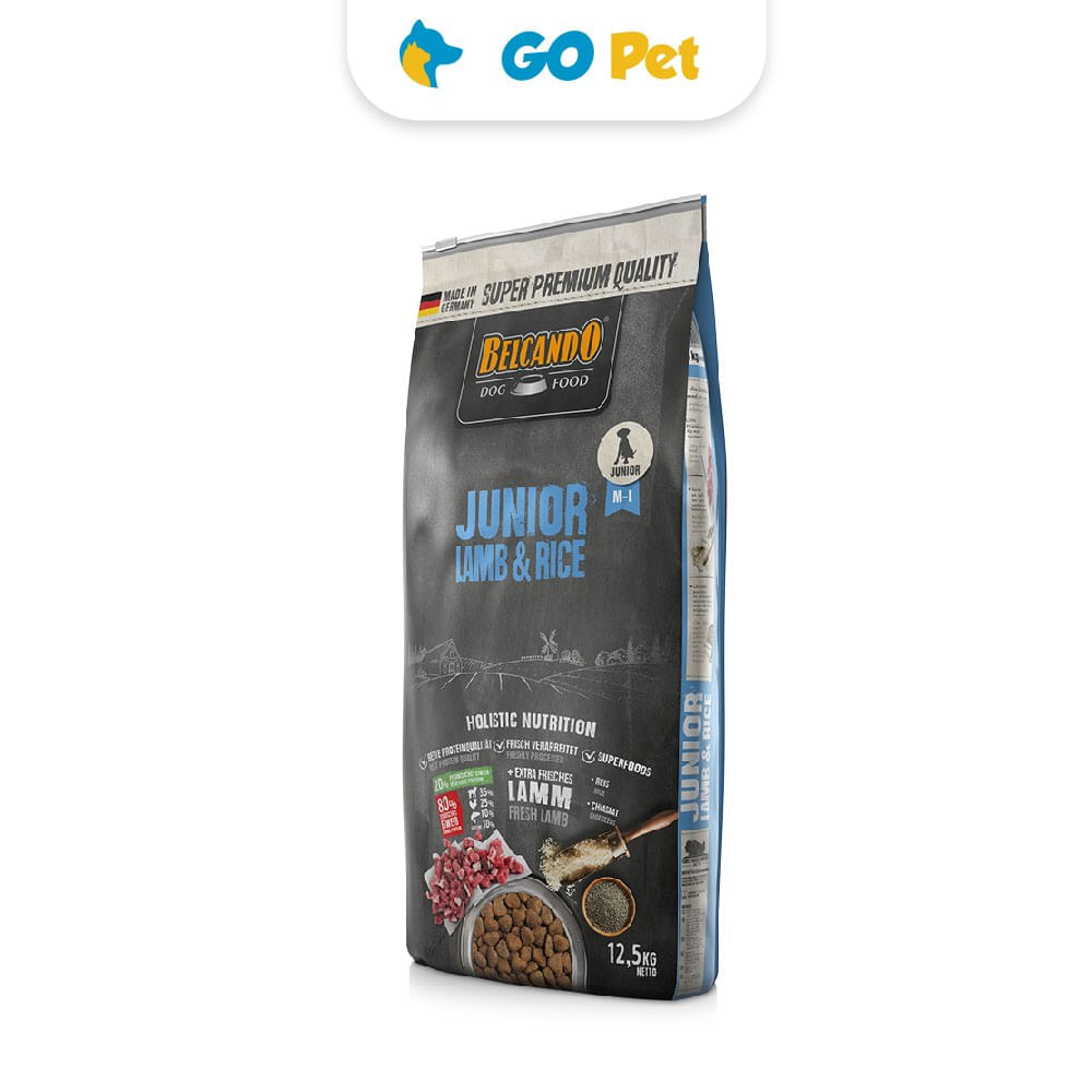 Alimento para Perros Belcando Cachorro Rz. Mediana y Grande 12.5 Kg Junior Cordero & Arroz