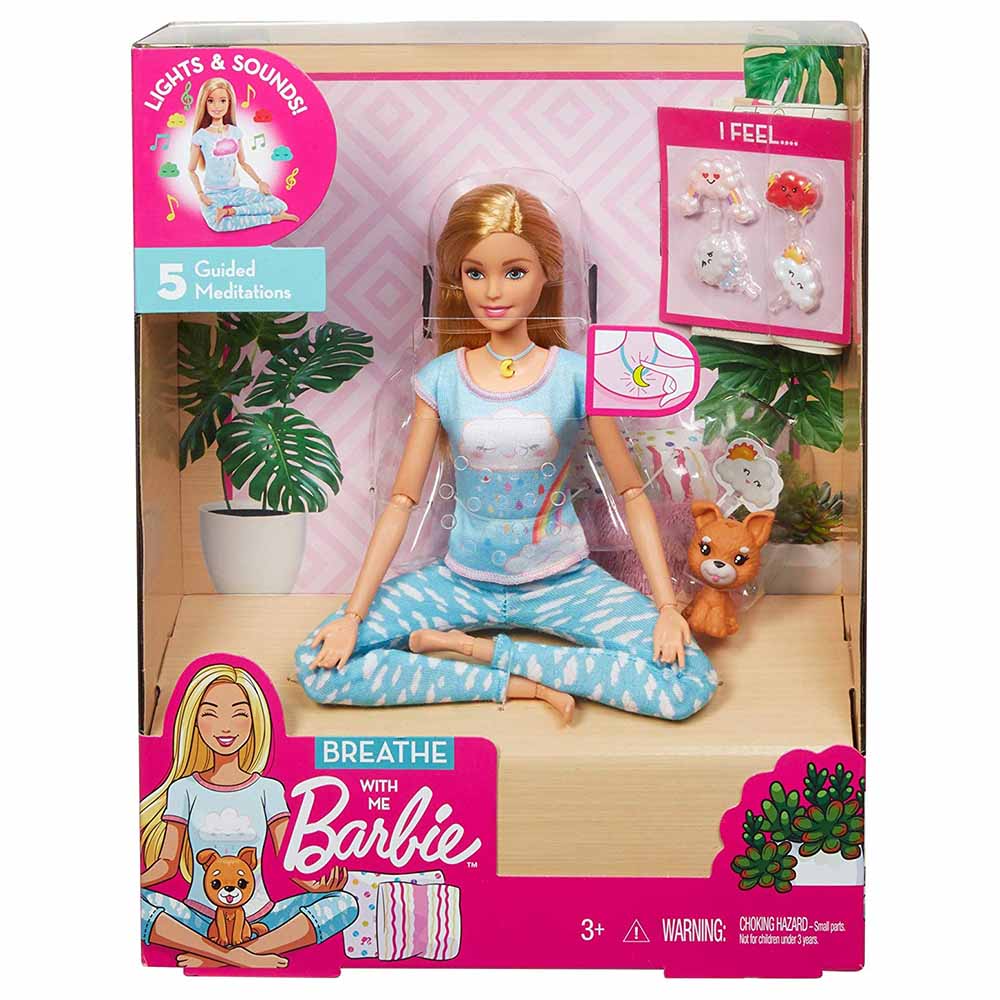 Barbie Medita Conmigo Mercadolibre Muñeca Barbie De Yoga